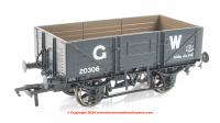 943018 Rapido Diagram O15 Open Wagon number 20306 in GWR Grey